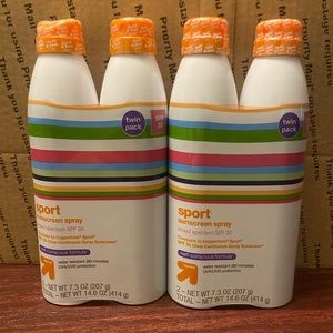 4 Pack Sport Sunscreen Spray Twin Pack - SPF 30